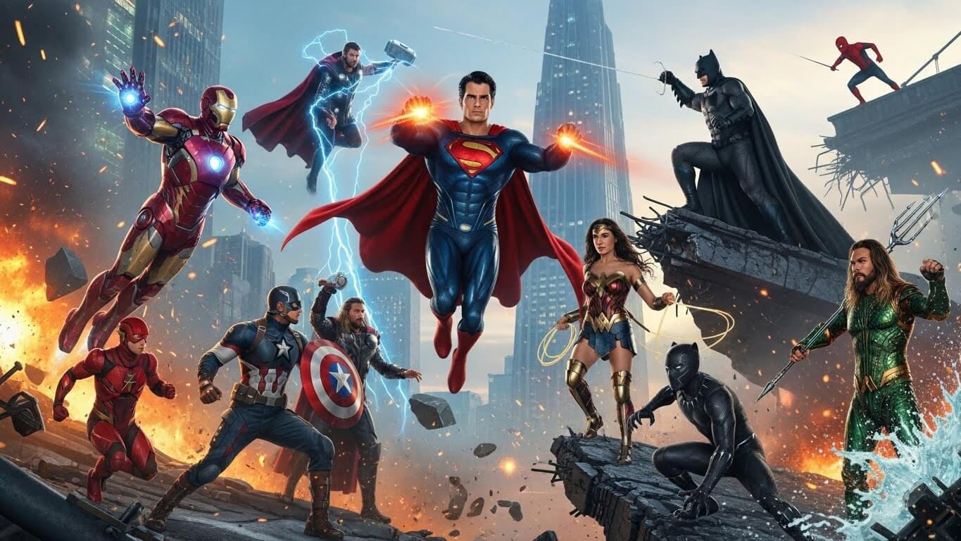 A Decade of Blockbusters: The Nations That Love Superhero Movies the Most